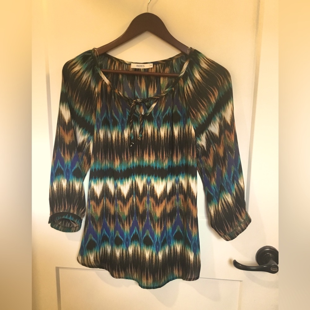 Ricki’s Small vibrant boho-inspired light top